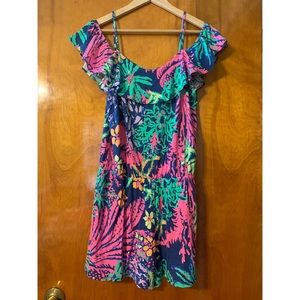 Lilly Pulitzer Klea Off the Shoulder Romper